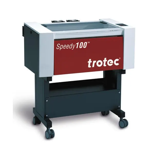 Image of Trotec Speedy 100 in white background.