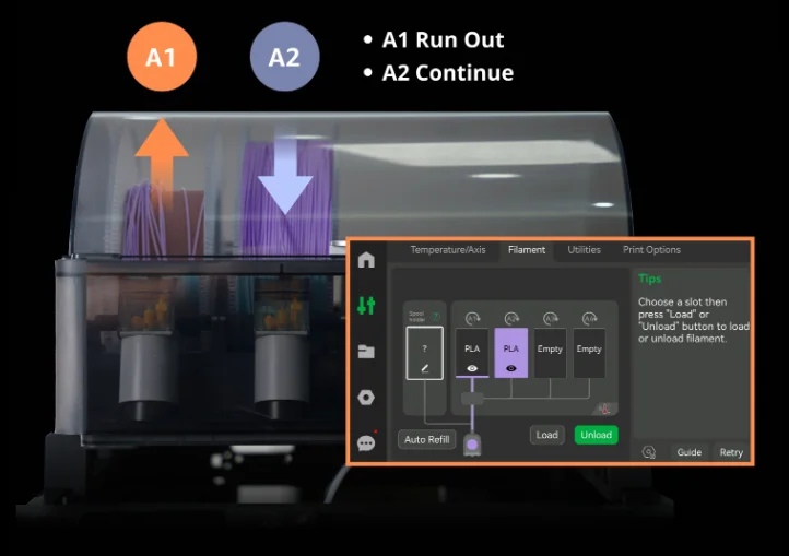 INTELLIGENT FILAMENT MANAGAMENT