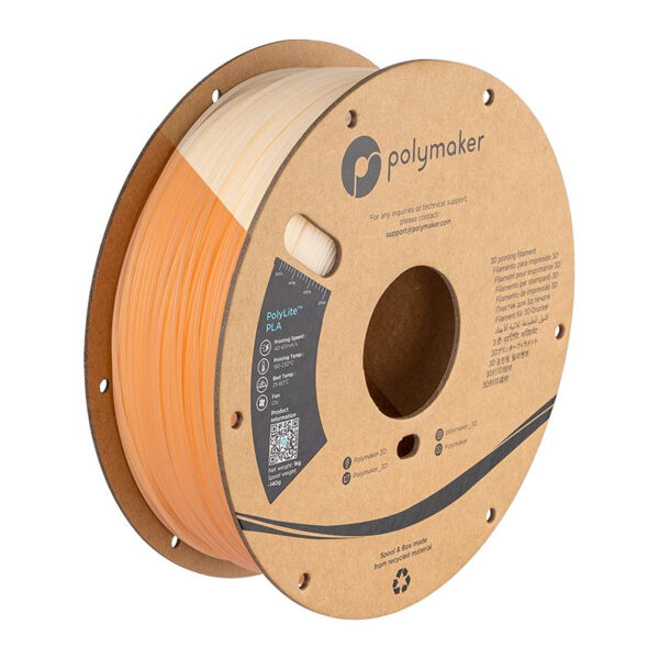 Polymaker Panchroma UV Shift PLA 3D Printing Filament Glow under UV Light & Temperature Change - Image 10
