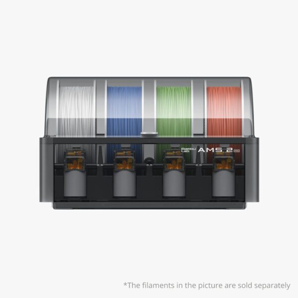 Bambu Lab AMS 2 Pro allows Heating/Drying Functionality & Faster Speed with 3D Printing Filament - Image 3