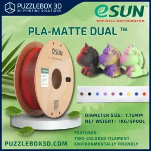 eSun PLA Matte Dual 3D Printing Filaments