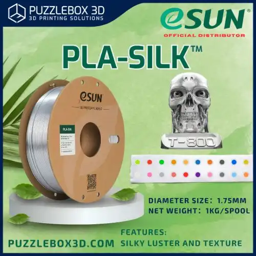 eSun PLA Silk 3D Printing Filaments