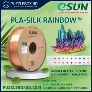 eSun PLA Silk Rainbow 3D Printing Filaments