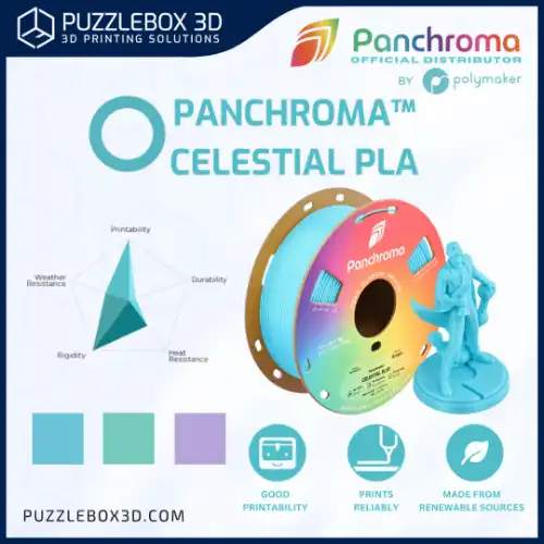 Polymaker Panchroma Celestial PLA 3D Printing Filaments