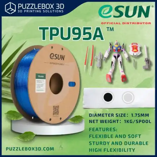 eSun TPU-95A 3D Printing Filaments