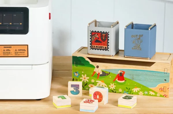 Flux Ador: The World’s First Color Laser Cutter with Printing