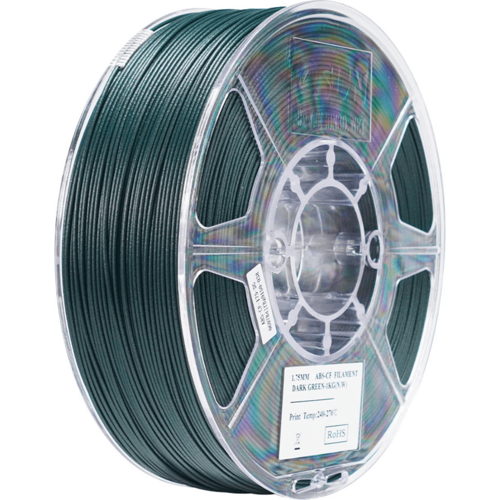eSun ABS-CF 3D Printing Filament 1.75mm Stronger, stiffer and more stable than regular ABS - Image 5