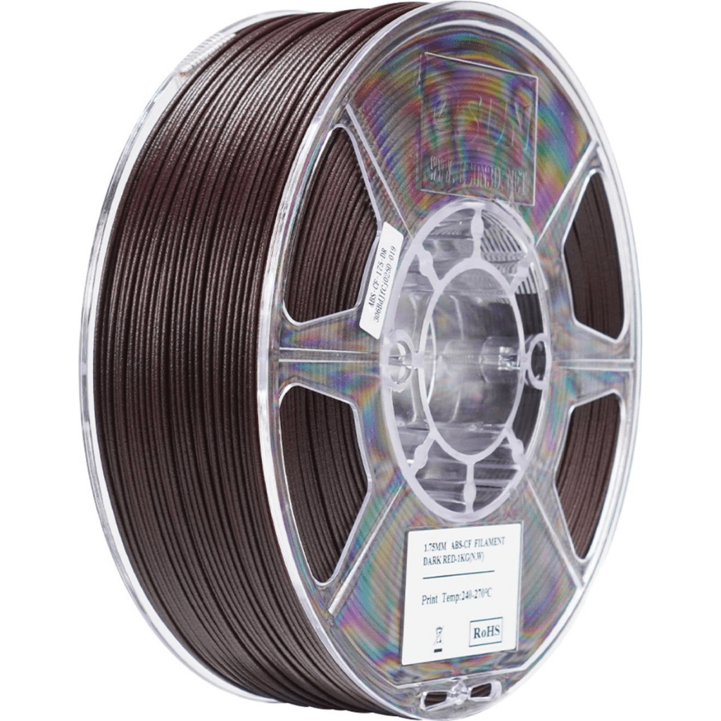 eSun ABS-CF 3D Printing Filament 1.75mm Stronger, stiffer and more stable than regular ABS - Image 6