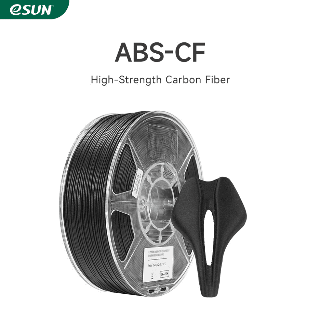 eSun ABS-CF 3D Printing Filament 1.75mm Stronger, stiffer and more stable than regular ABS - Image 8