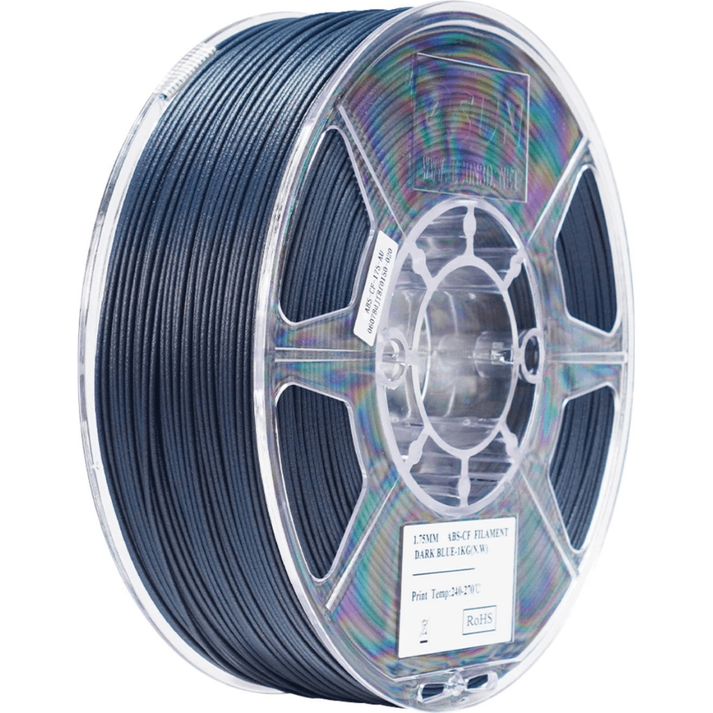 eSun ABS-CF 3D Printing Filament 1.75mm Stronger, stiffer and more stable than regular ABS - Image 4
