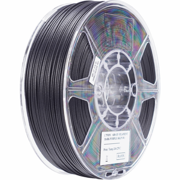 eSun ABS-CF 3D Printing Filament 1.75mm Stronger, stiffer and more stable than regular ABS - Image 3