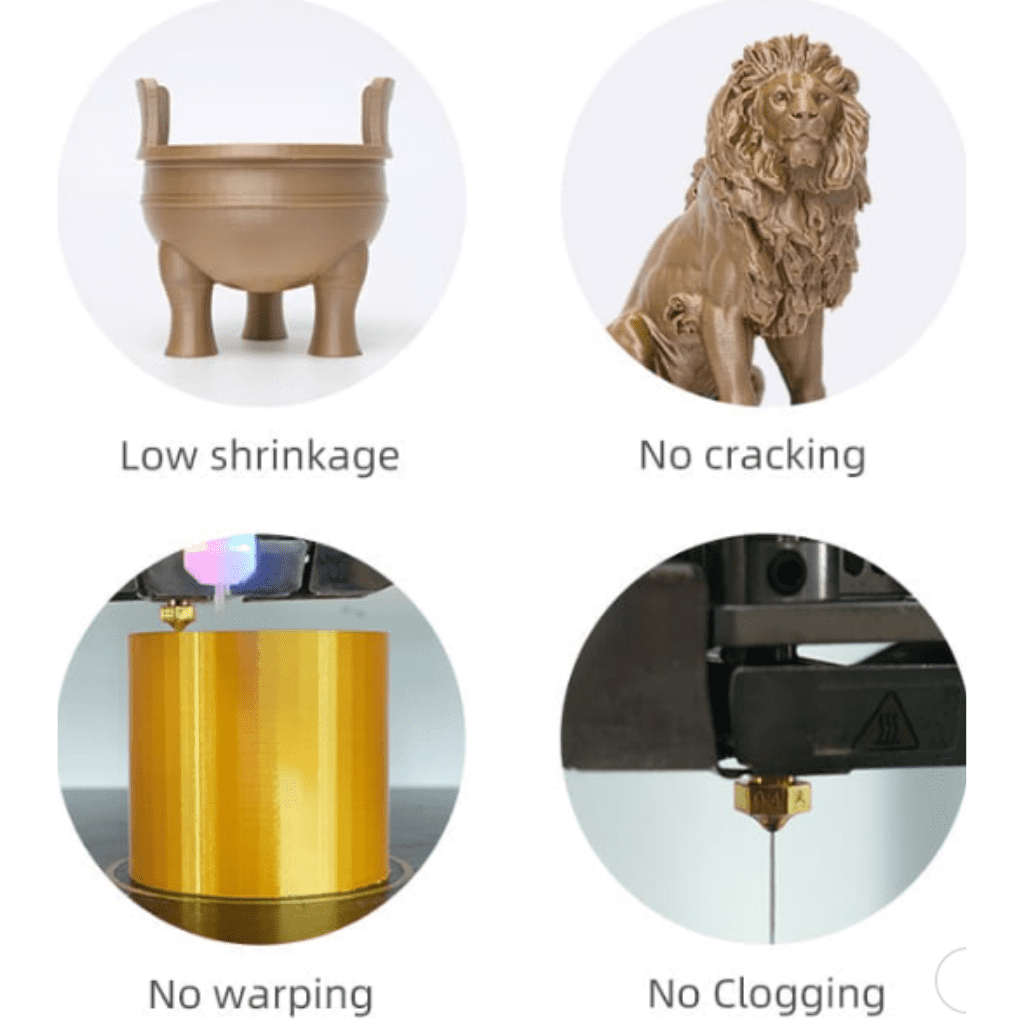 eSun PLA Rock 3D Printing Filament - Image 3