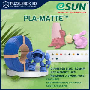 eSun PLA Matte 3D Printing Filaments SpoolFree
