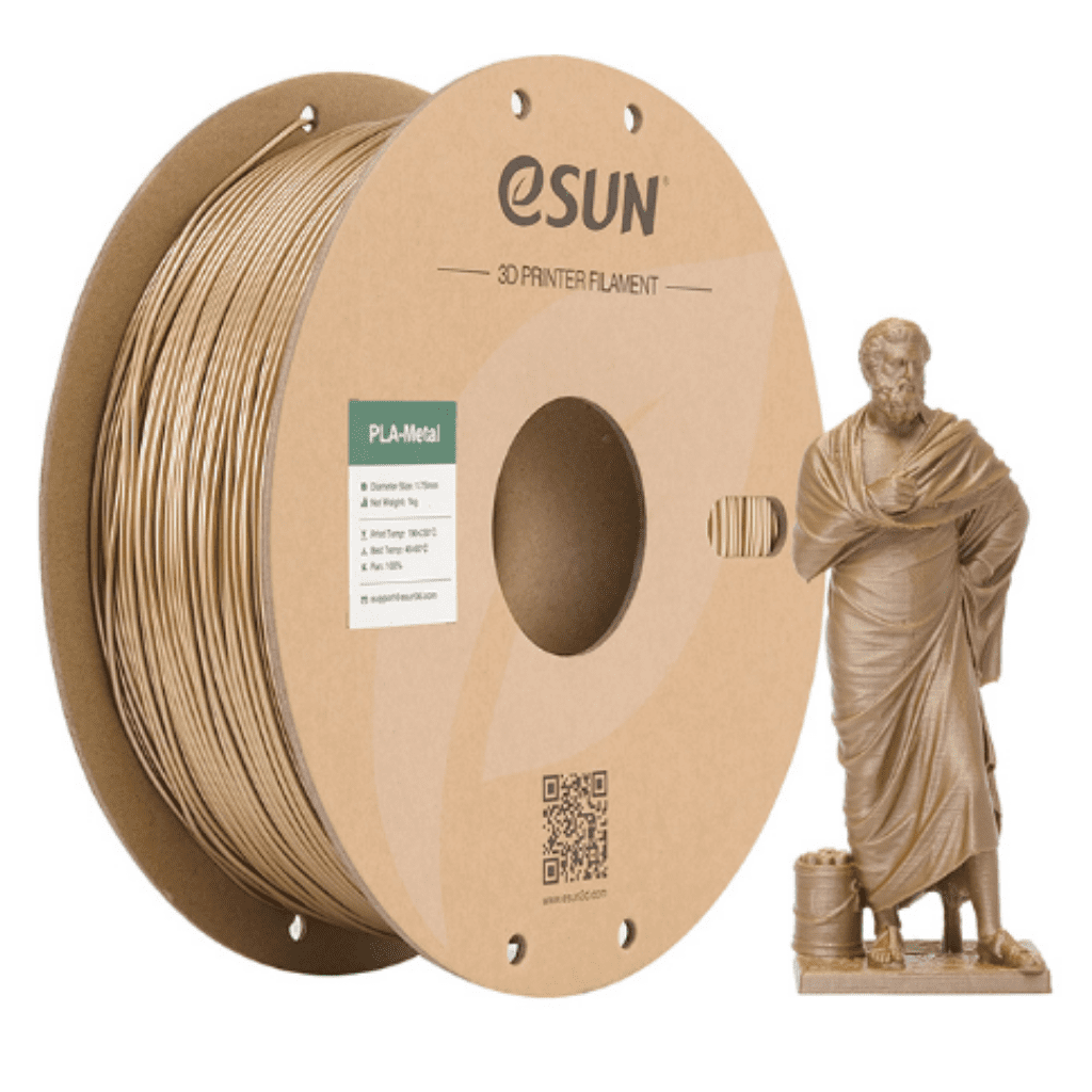 eSun PLA Metal 3D Printing Filament - Image 4