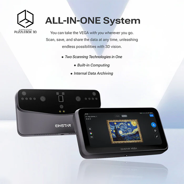 EinStar VEGA Handheld 3D Scanner 3