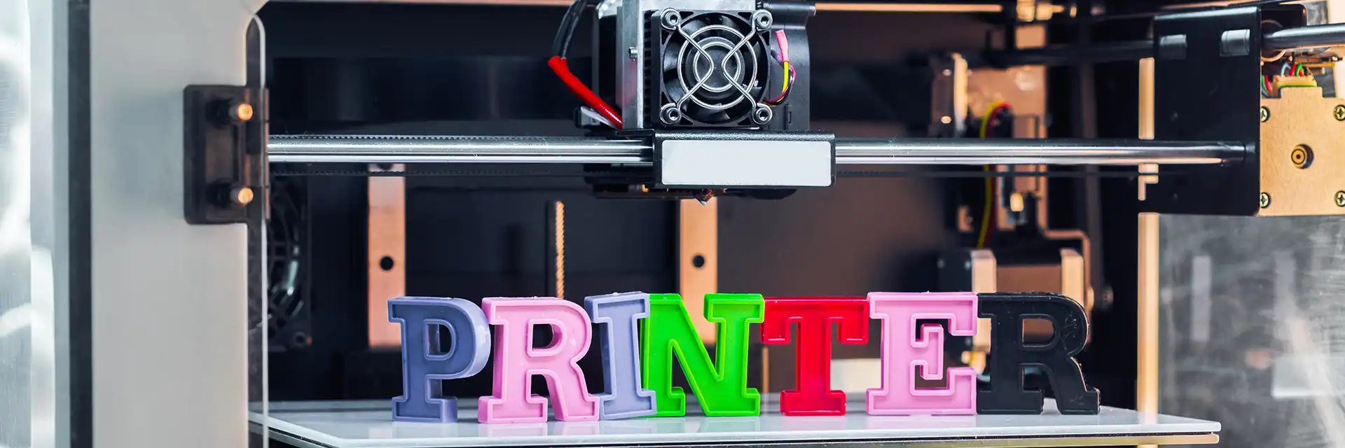 about us 3d printer banner
